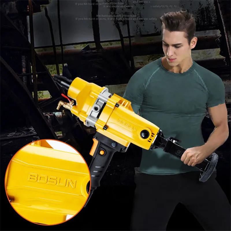 Ручной бурильщик электрические инструменты бытовая дрель инженерная буровая