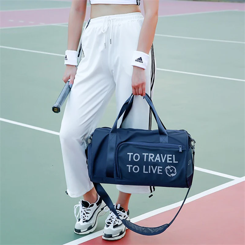 

Sport Bag For Women Fitness Training Gym Bag Waterproof Nylon Outdoor Travel Handbags for Women Sac De Sport