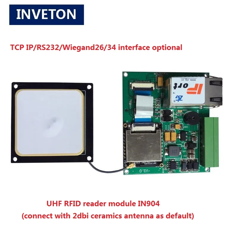 Встроенный модуль считывания RFID PR9200 TTL/RS232/USB интерфейс керамическая антенна 0 5
