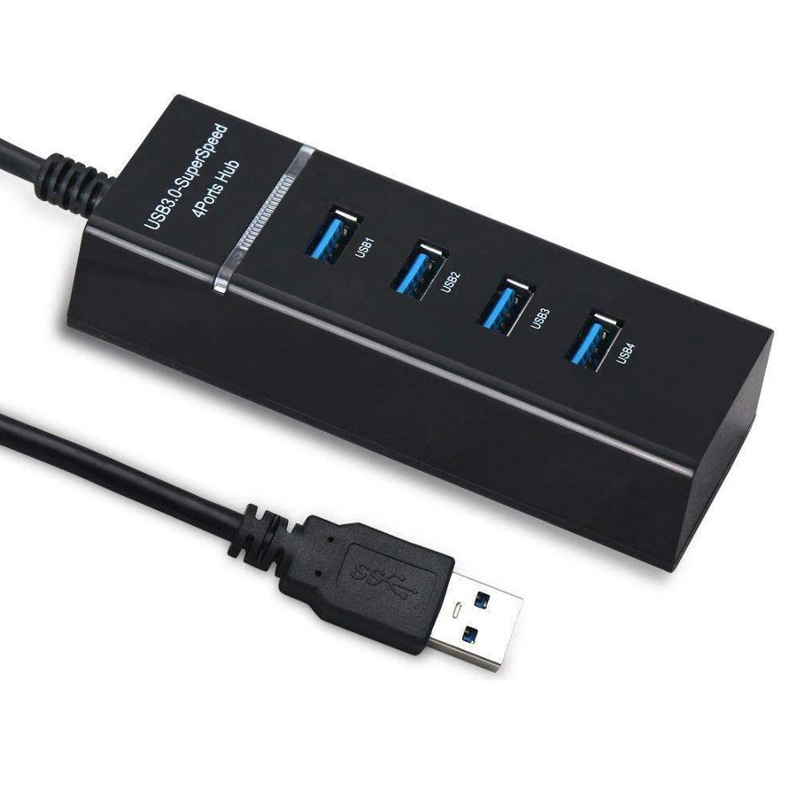 PS4 Slim Pro HUB 4 Ports USB 3.0 High Speed Splitter Adapter for Sony Playstation 4 Play Station 4 PS 4 / Slim / Pro Accessories