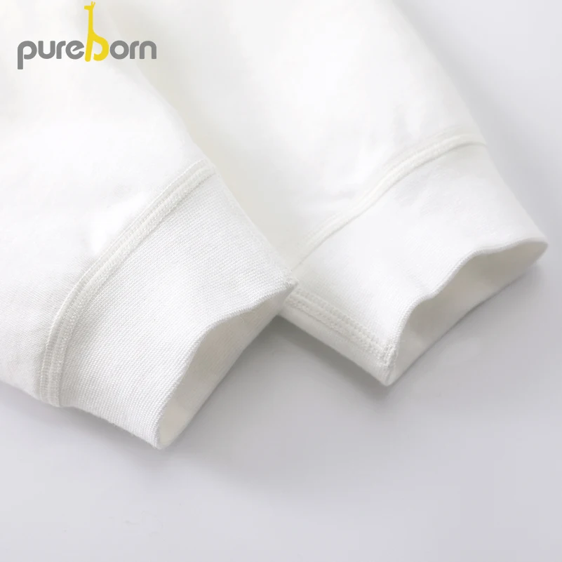 Комбинезон Pureborn для мальчиков и девочек хлопковый с мультяшным рисунком 2 шт. |