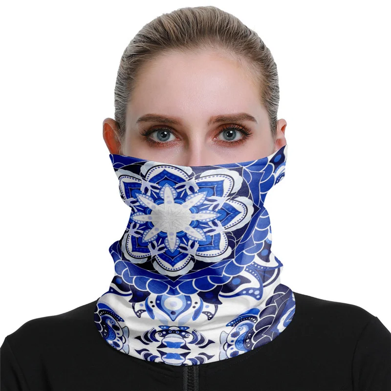 

Волшебный шарф с 3D принтом, бандана, шейный Гетр, маска для лица для женщин, Солнцезащитный воротник, гетры для рыбалки на открытом воздухе