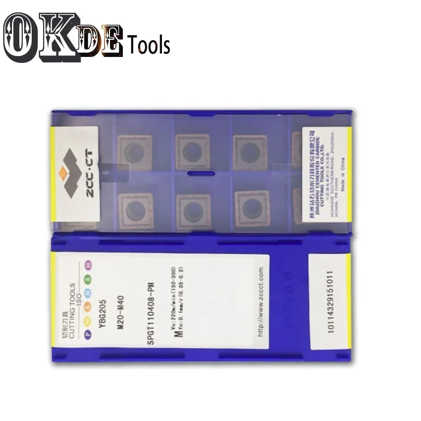 

ZCC U Drilling DTH SPGT SPGT050204 SPGT060204 SPGT07T308 SPGT090408 SPGT110408 PM YBG205 Processing Stainless Steel Lathe Tools