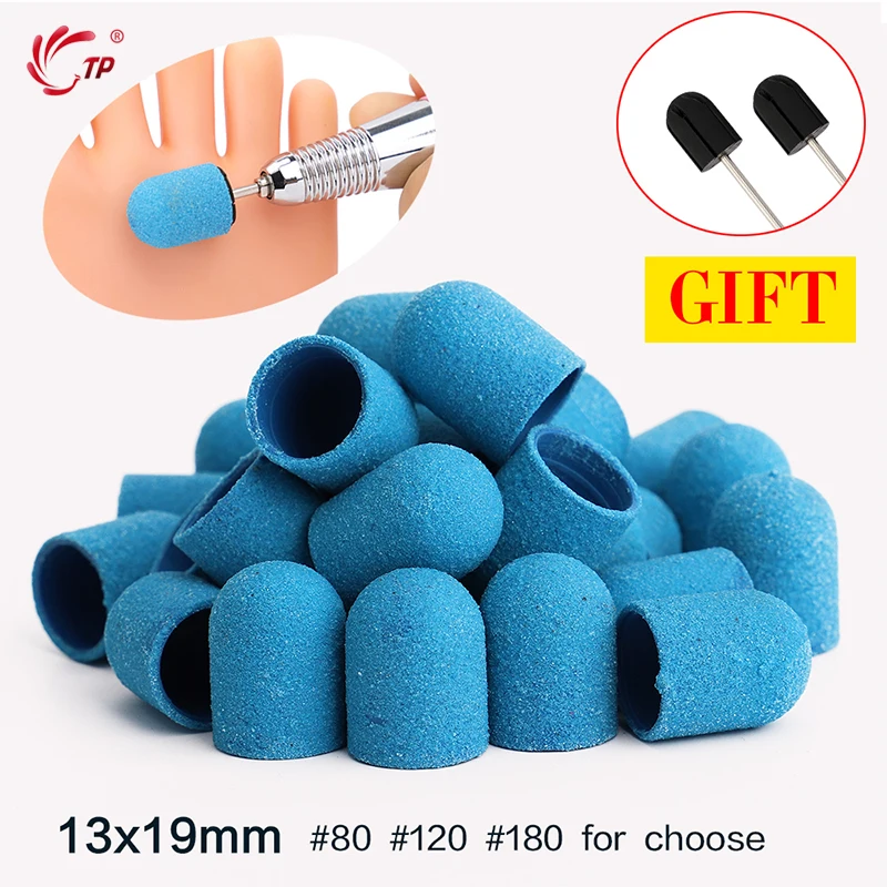 TP 6 шт шлифовальная крышка + вал для ногтей сверла дизайна s полосы маникюрной