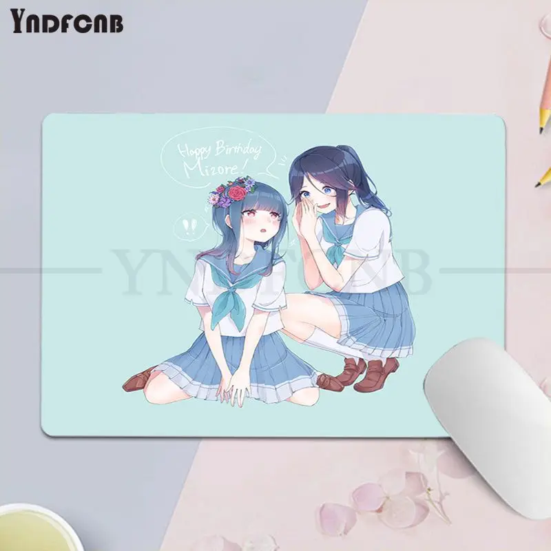 

YNDFCNB Anime Liz and the Blue Bird Computer Gaming Mousemats or Overwatchs Smooth Writing Pad Desktops Mate gaming mouse pad