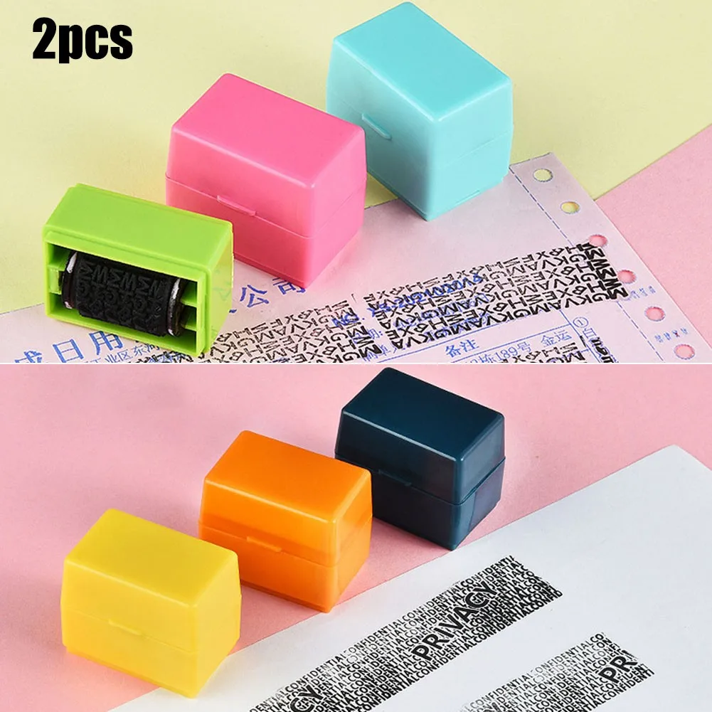 Конфиденциальная печать защита личной безопасности роликовый штамп