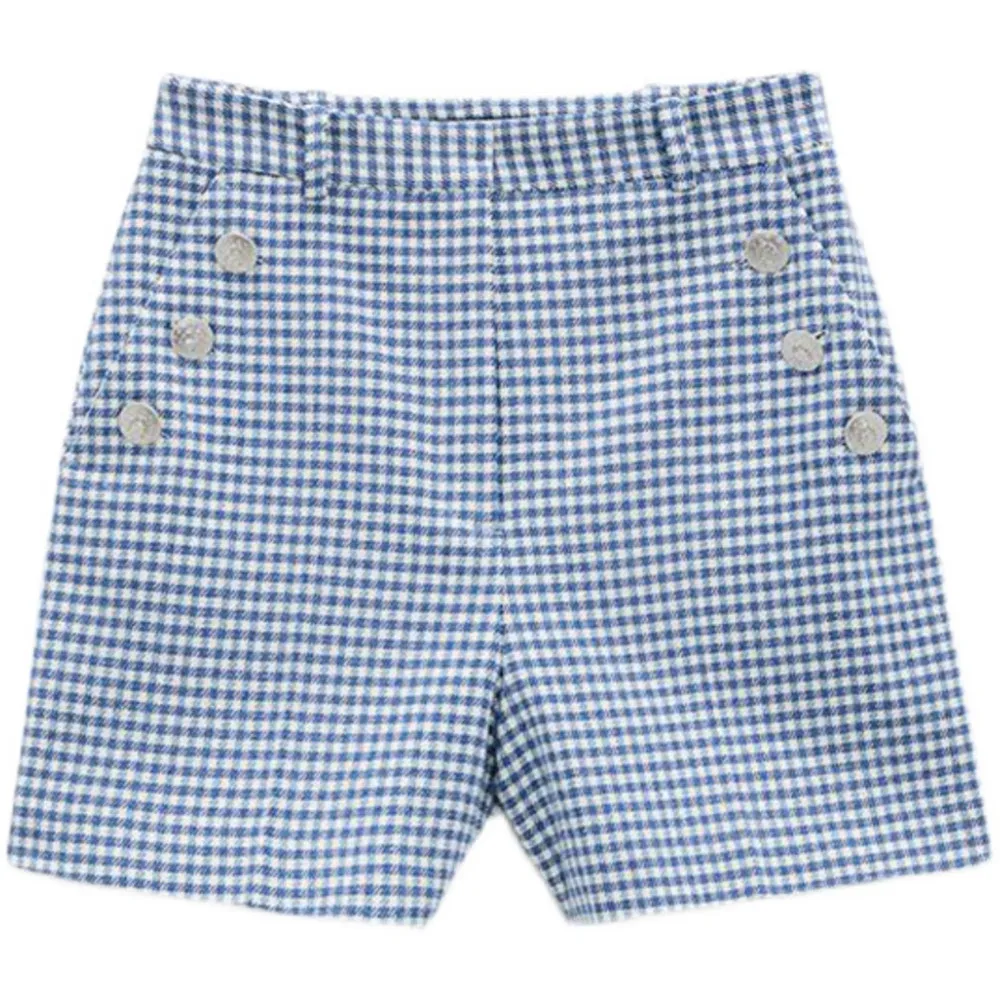 

2021 New girls' old-fashioned British fashionable plaid shorts female Plaid