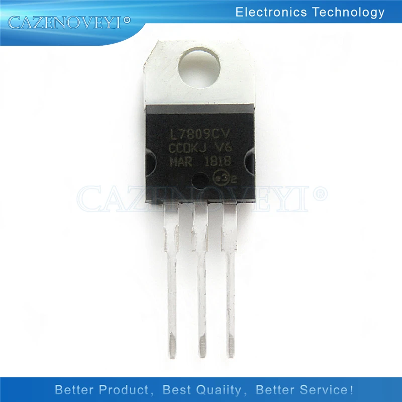 10 шт./лот L7809CV L7809 LM7809 MC7809 CW7809 7809 TO-220 | Электронные компоненты и принадлежности