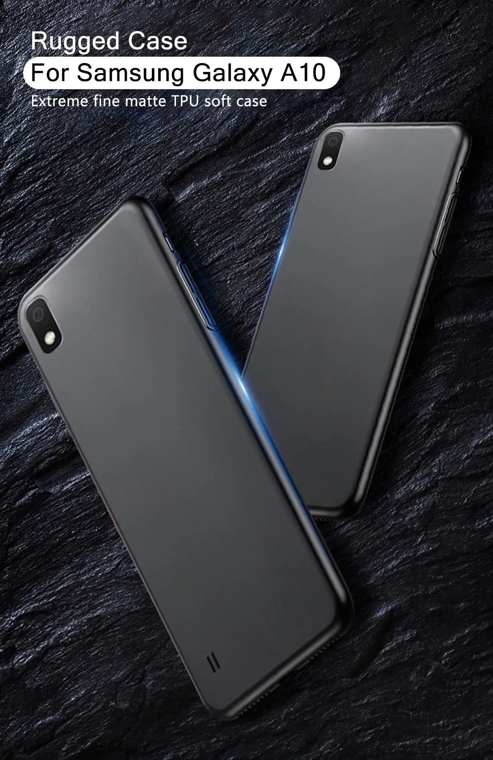 Чехол для samsung Galaxy A10 чехол противоударный тонкий матовая крышка корпуса на samsung Galaxy A10 10 A105F чехол 360 Защитная крышка