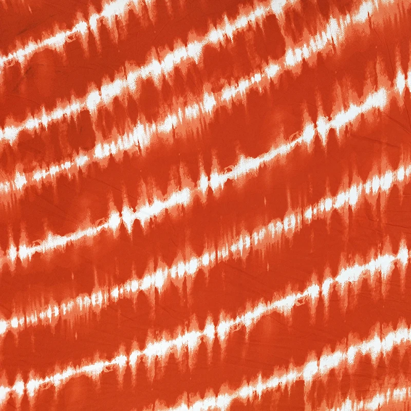 Высокоэластичная шелковая ткань с принтом Tie-dye для юбки/платья/шарфа/верха ZRNNS |