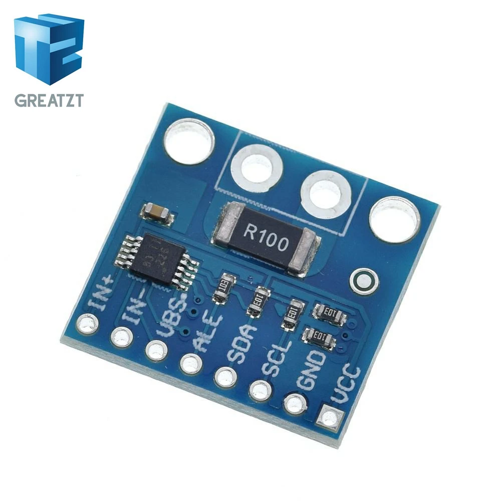 GREATZT INA226 IIC I2C двухнаправленный модуль датчика мониторинга тока/мощности для
