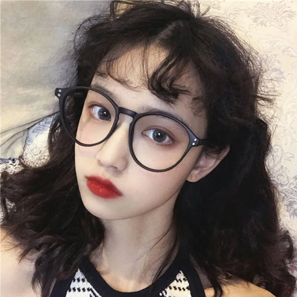 Модные металлические необычные очки, оправа для женщин, Oculos De Grau, ретро большой полигон, компьютер, анти-синий светильник, плоские очки для мужчин