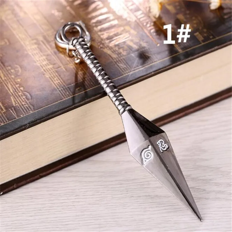 Брелок с символикой Наруто Sasuke Uchiha Kunai Оружие Меч копье брелок фигурка для мужчин