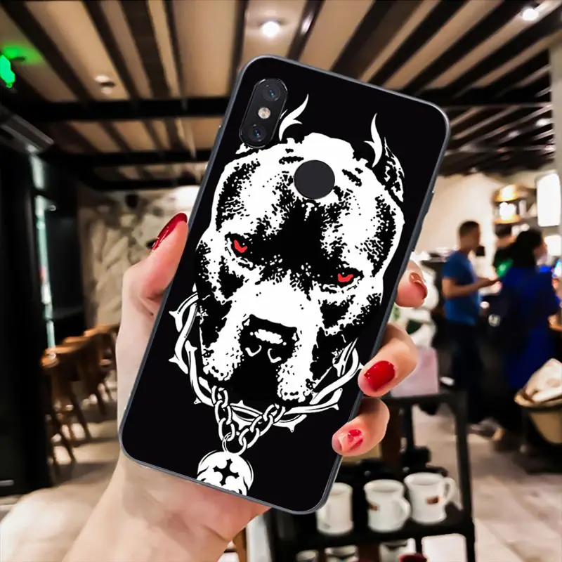Чехол для телефона с милой собакой Maiyaca питбулл Xiaomi mi5 6 A1 A2 Lite Mi9 9SE mi8lite 8explorer Pocophone F1