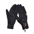 2021 зимние теплые велосипедные перчатки для мужчин с сенсорным экраном водонепроницаемые нескользящие спортивные ветрозащитные модные перчатки от холода