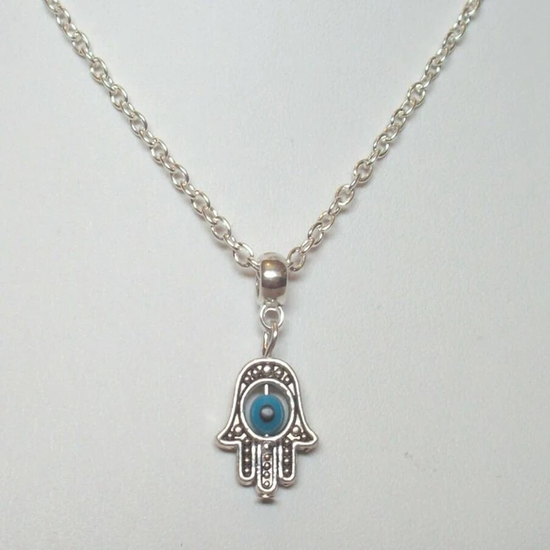 Женское ожерелье с подвеской Хамса | Украшения и аксессуары