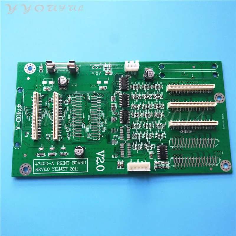 Крытый открытый широкоформатный принтер для Epson DX5 каретная плата Xenons печатающей