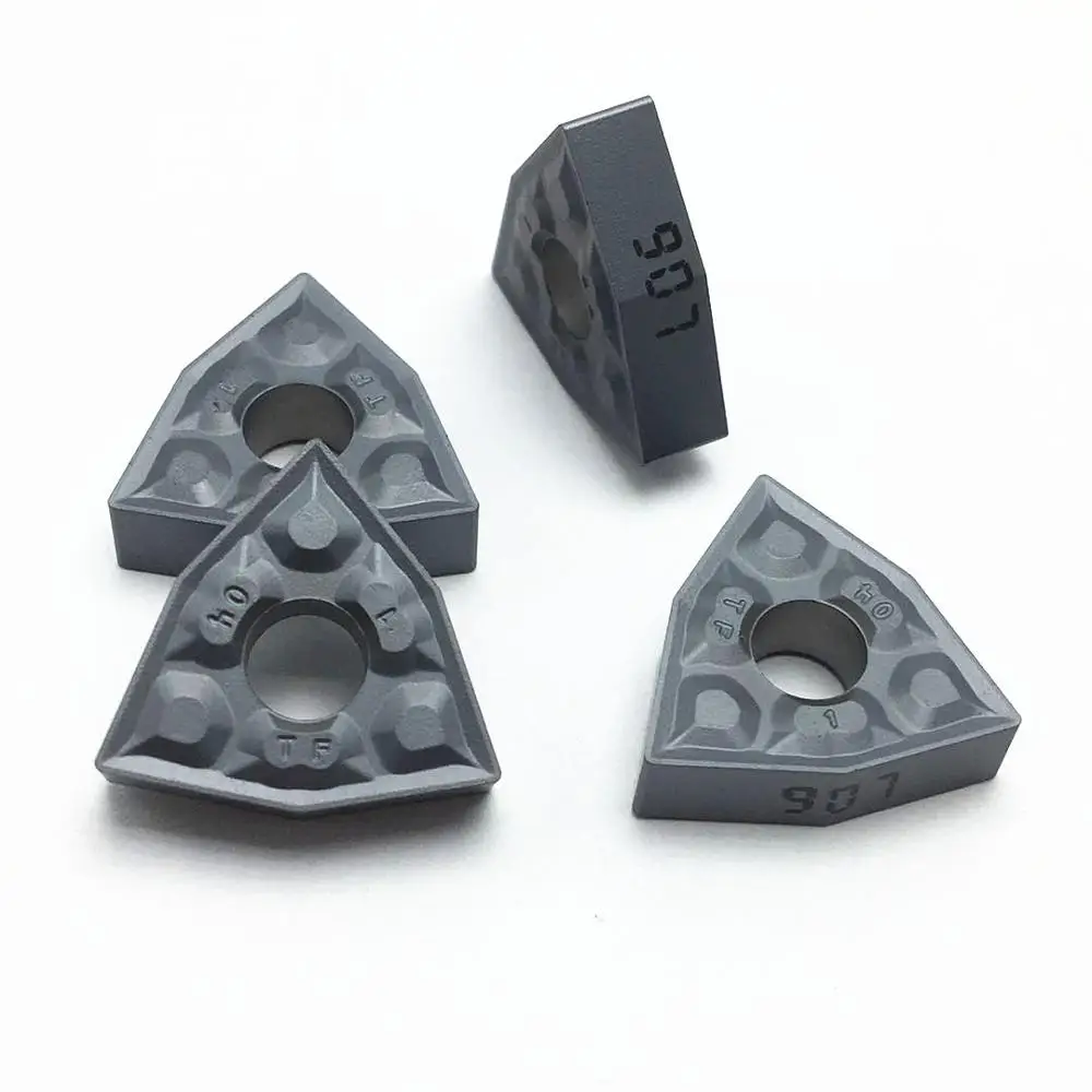 Токарный инструмент твердосплавный токарный резец WNMG080404 TF IC907 / IC908 WNMG080408