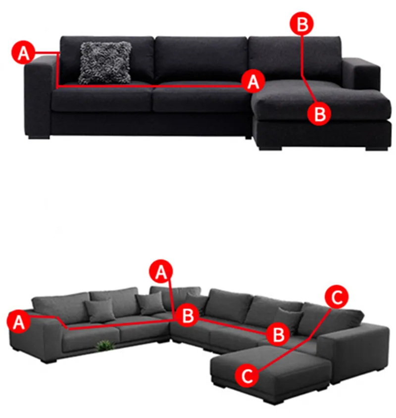 

Elastic Sofa Cover for Living Room Navy Blue Tree Slipcover Funda Sofa Elastica Couch Cover Sofa Towel Single/Two/Three/Four