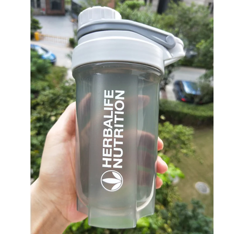 1 Новое поступление с фабрики 500 мл добавки herbalife Спортивная бутылка портативная БАП бутылка белкового порошка - Цвет: 1