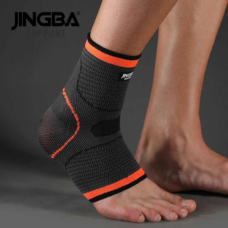 Поддержка JINGBA 1 шт. 3D компрессионная нейлоновая опора для лодыжки защита
