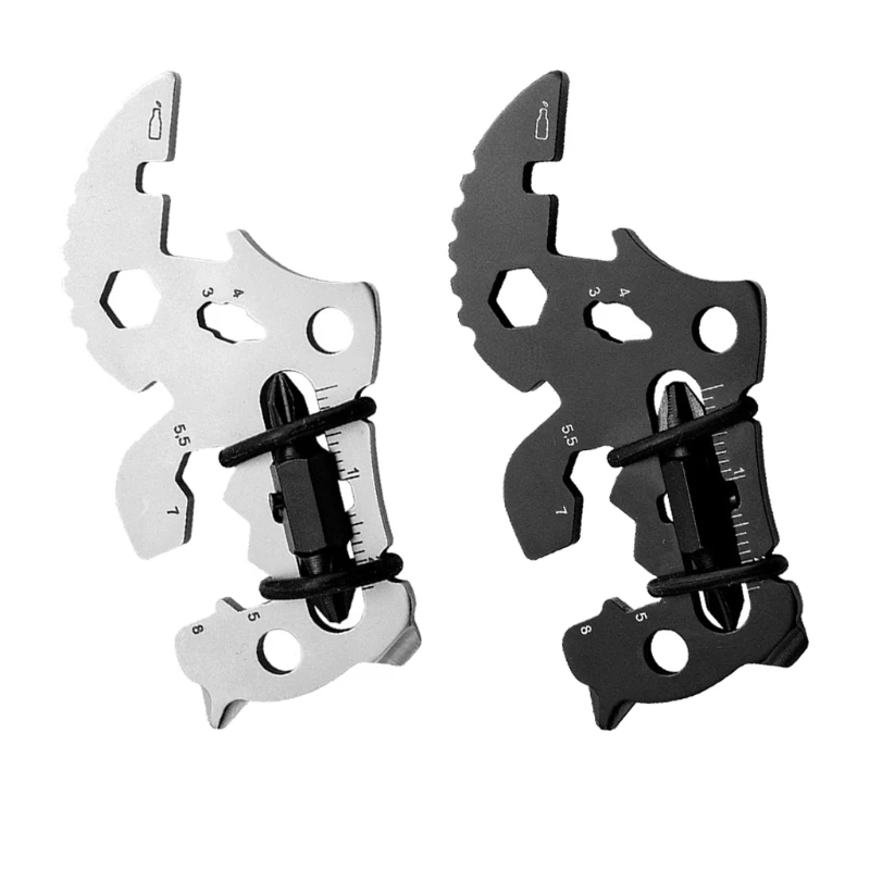 Уличный портативный в форме носорога многофункциональный инструмент для