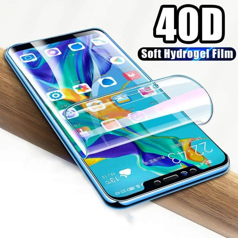 Изогнутая мягкая защитная Гидрогелевая пленка для Huawei Honor 20 Pro 8 9 10 Lite 8X 9X 8S 20S 10i