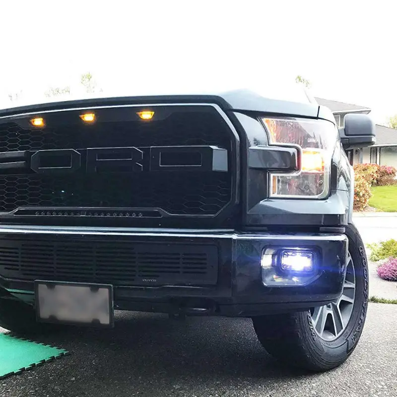 

2PCS 4 Inch LED Fog Lights Assembly Kit Waterproof LED Bumper Lamps Set for 2017-2018 Ford Super Duty
