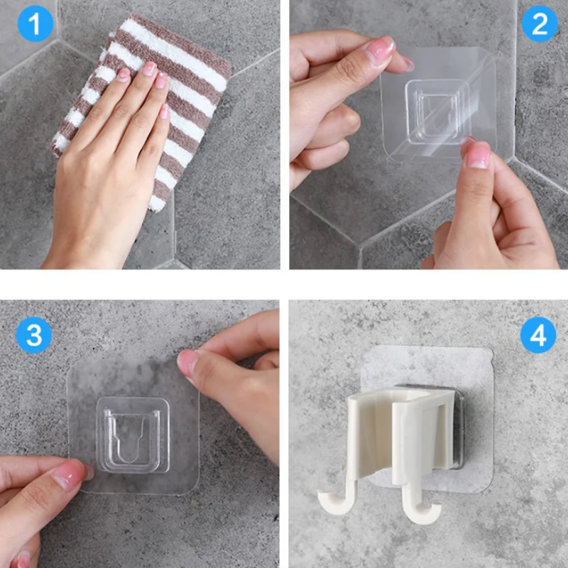 Аксессуары для ванной комнаты держатель душа клейкий фиксированный бесшовный