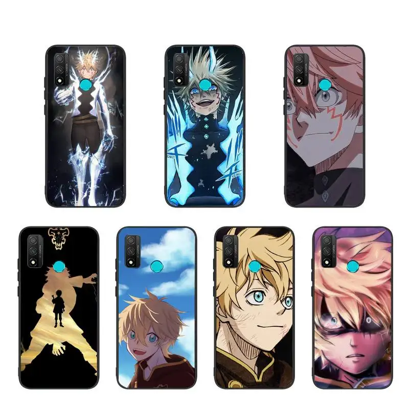 

Luck Voltia Black Clover anime Phone Case For Huawei Honor 8X 9 10i V9 V10 V20 V30 Pro Lite PLAY Cover Coque