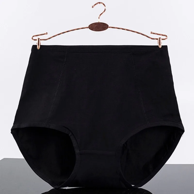 Plus size women panties cotton high waist body shaping briefs female Ultra-thin Comfortable Panties For Women | Женская одежда