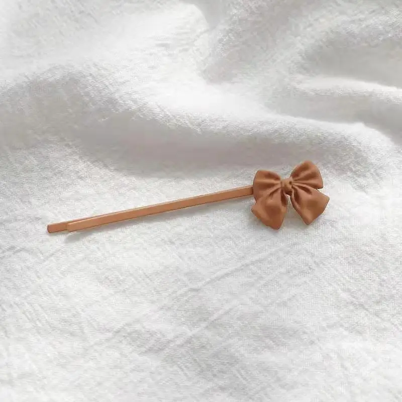 

Korean fashion girl hairpin color high quality metal candy bangs hairpin girl hair accessories