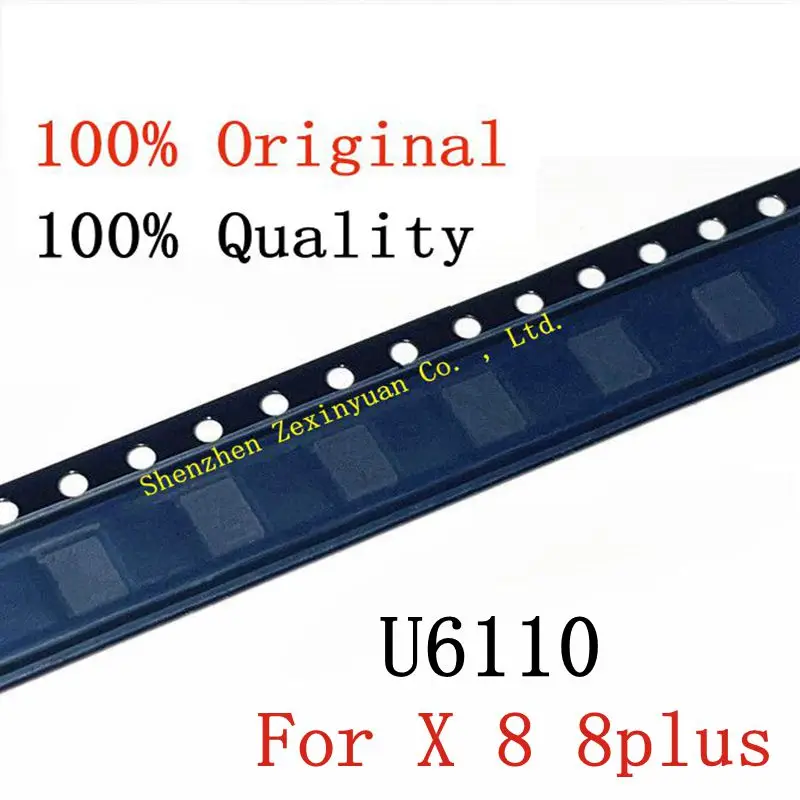 

5pcs/lot U6110 USB FAN53741 ACCESSORY BUCK ic for X 8 8plus