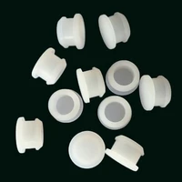 10pcs clear snap on hole plug silicone rubber blanking end caps seal stopper 2 514mm