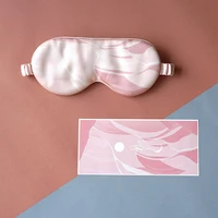 19 momme 100 mulberry silk multicolor sleep eyeshade printed original design real silk eye mask eyepatch blindfold cover