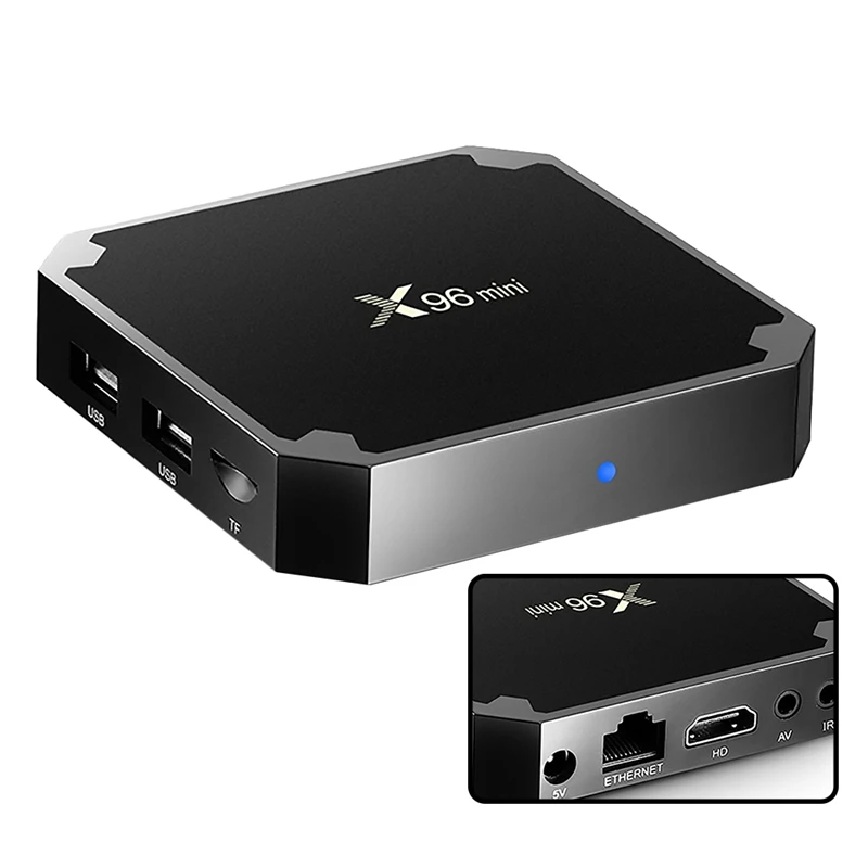 

ТВ-приставка X96 Mini, 2 + 16 ГБ, Android 7.1.2, Wi-Fi 2,4 ГГц
