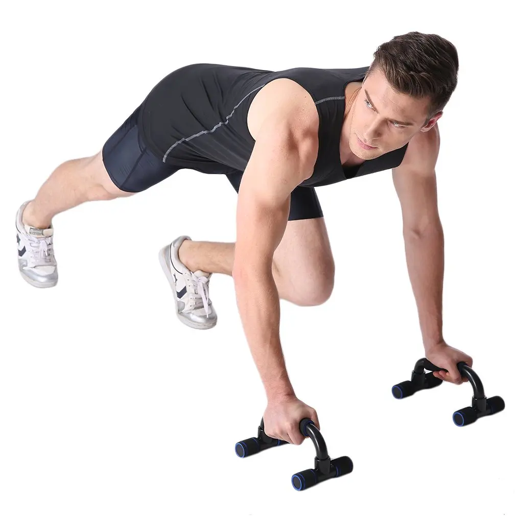 1 Pair of Push Up Bar Stands I-Type Handles Fitness Enquipment Gym Home Muscle Training Tools new | Спорт и развлечения