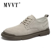 casual genuine leather men shoes breathable suede leather men oxfords shoes hot sale flats man footwear