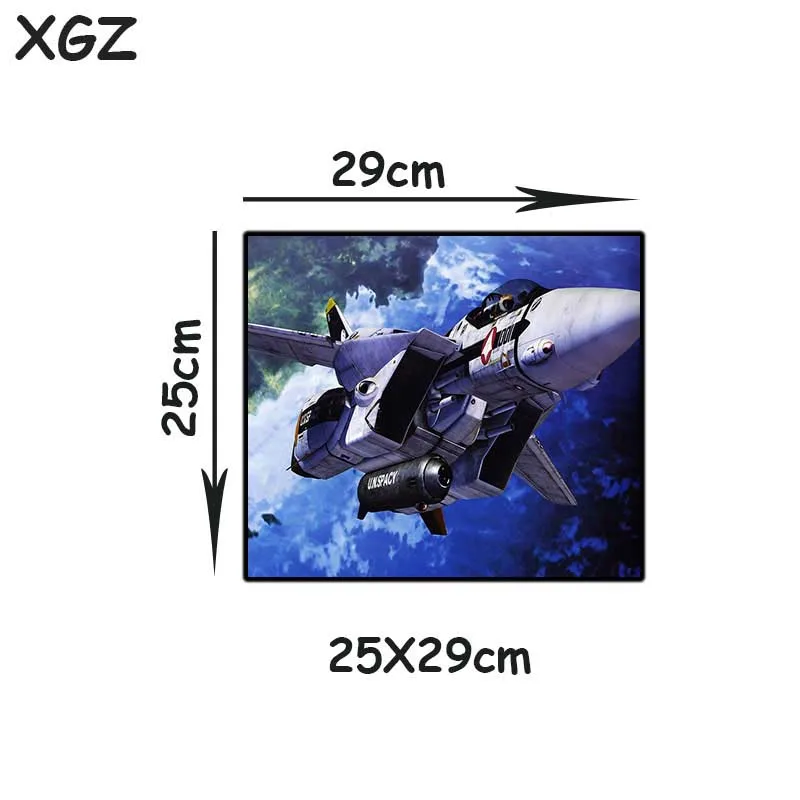 XGZ Aircraft HD Custom Extra Large Mouse Pad Black Lock Edge Computer Table Mat Speed Rubber Stripe Non-slip Washable Coasters | Компьютеры