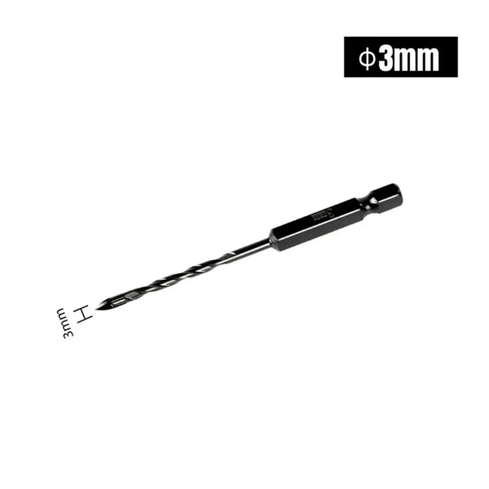 Скручивающееся сверло из практичного сплава черная пила с отверстием для резки