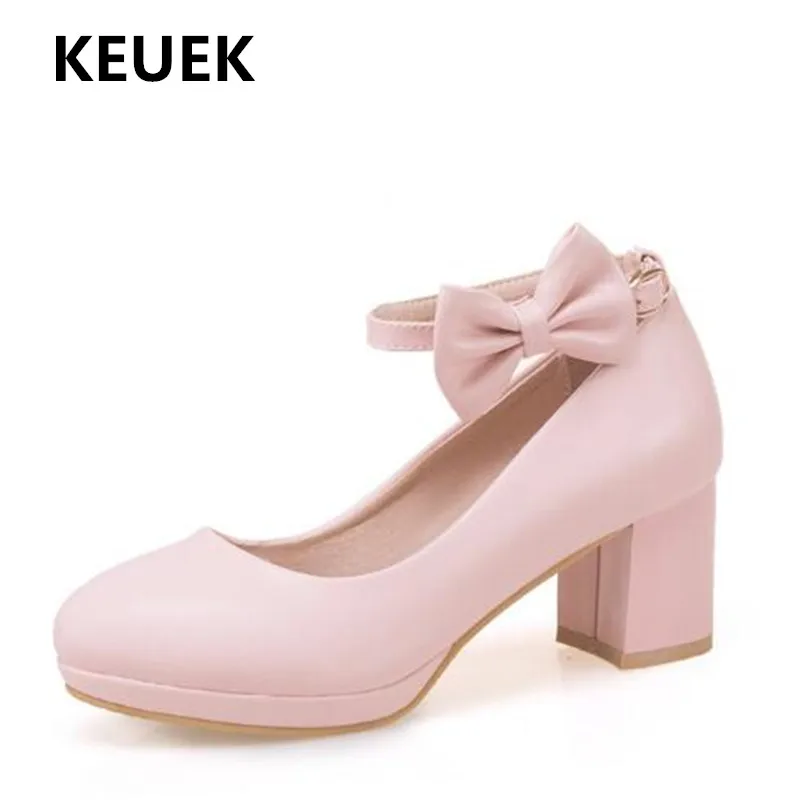 

New Children Bow High Heels Girls Shoes Princess Performance Dress Leather Shoes Student White Pink Kids Dance Shoes 02C