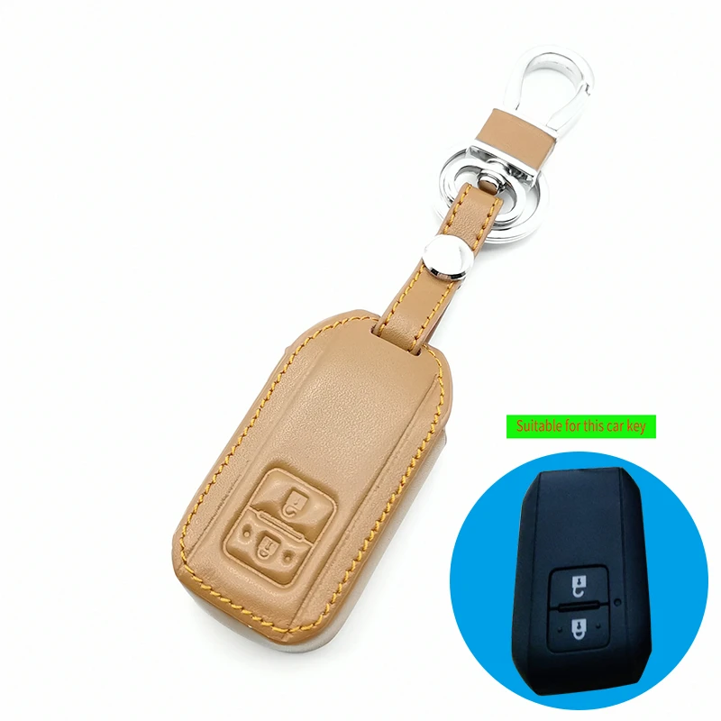 100% натуральная кожа чехол для автомобильного ключа брелок Suzuki Swift 2017 2018 универсал