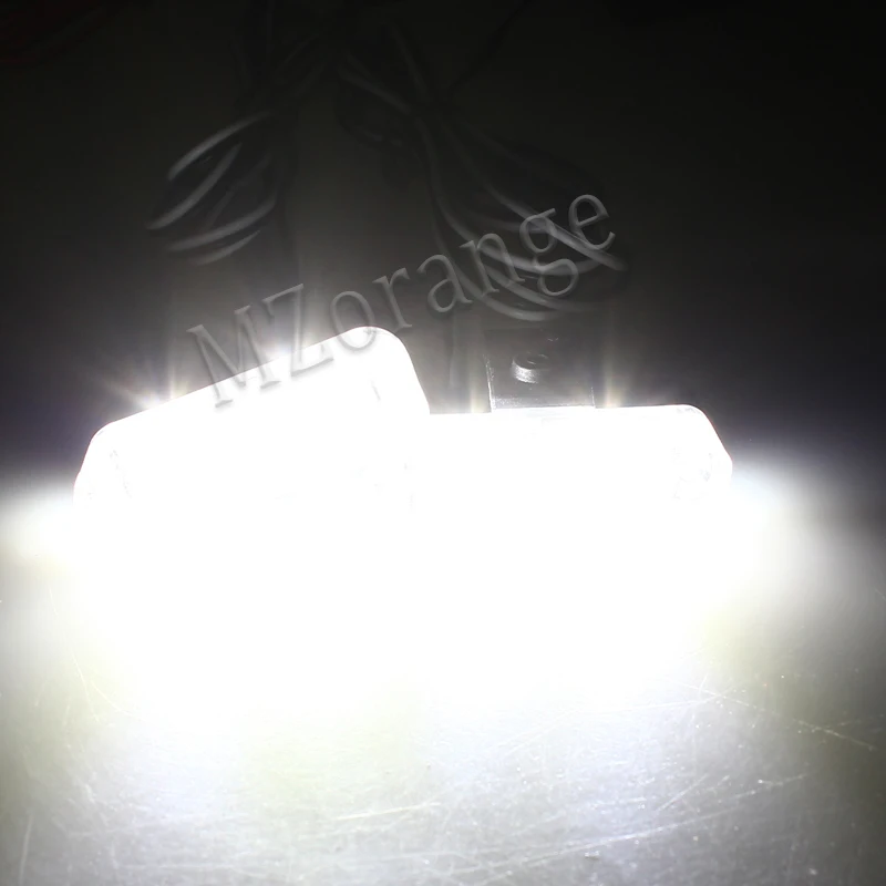 Высокая яркость 12 В 2X2 4LED Красный/Синий Желтый автомобиль полицейский стробоскоп вспышка светильник авариПредупреждение 3 мигающий противотуманный светильник s Стайлинг автомобиля - Цвет: Белый