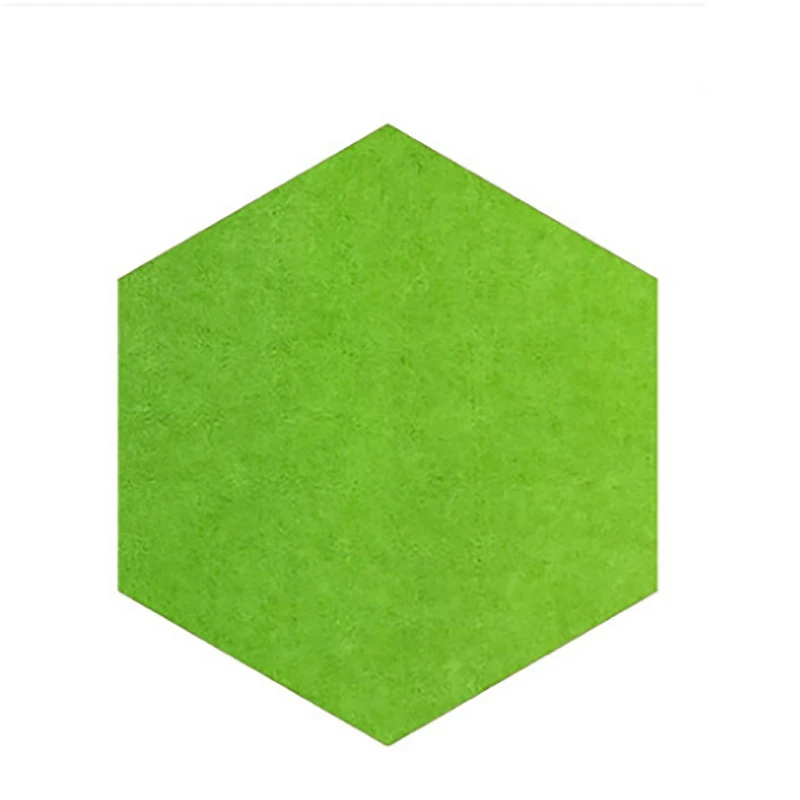 

12Pcs Hexagon Acoustic Panels Sound Proof Padding for Wall Decoration and Acoustic Treatment Orange & Green