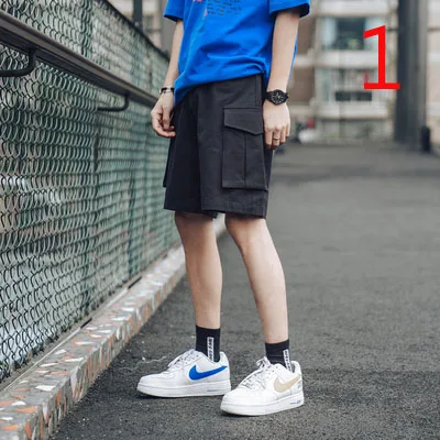 

2019 new wave summer casual pants men's pants beach pants thin section men's five pants shorts