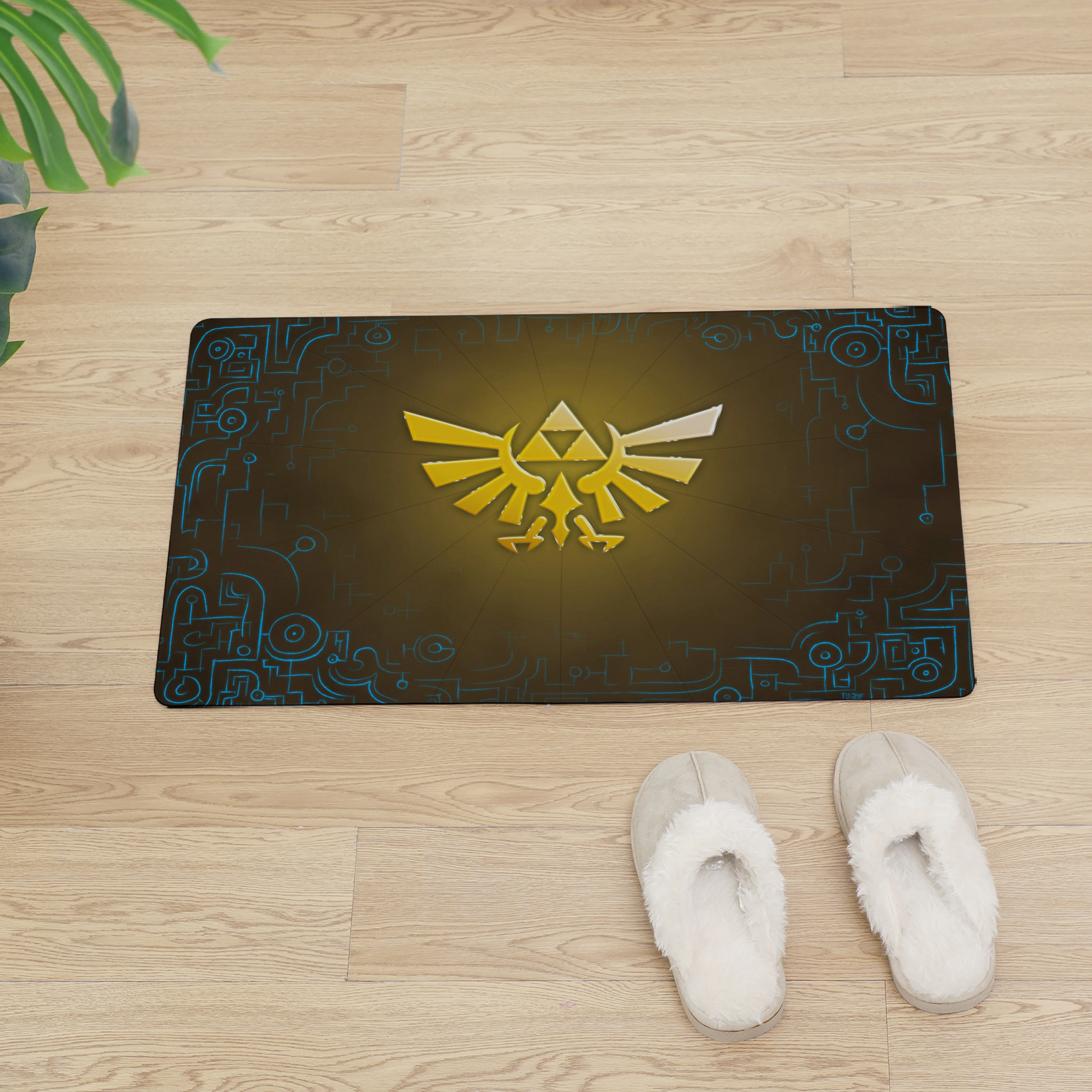 Мультяшная Легенда о Zelda, коврик для входной двери, ПВХ, напольный коврик, нескользящий, кухонный ковер, легко чистится, дверной коврик, водонепроницаемый коврик, Забавный ковер