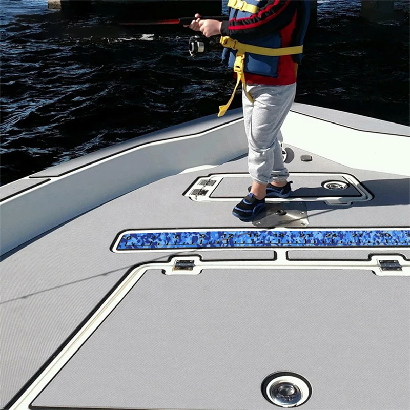 

Foam Fish Ruler Self Adhesive Backing Perfect Accessory for Fishing Boats Coolers & Kayaks Fishing Measurement Tool