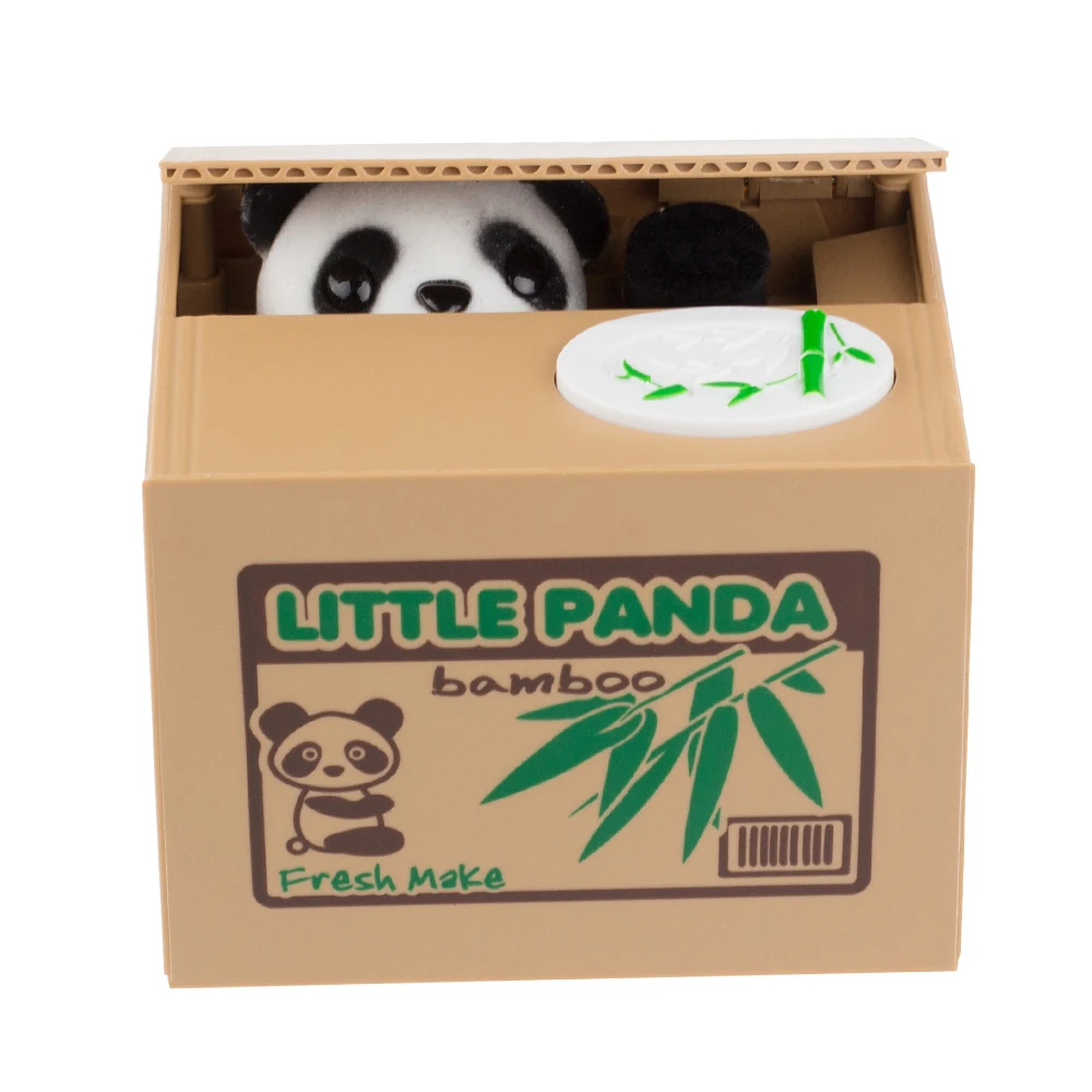 Горячая Распродажа Автоматизированная Cat украсть Монета Банка 1 шт. копилка