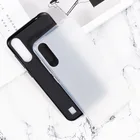 Чехол-накладка для ZTE Blade A7 чехол для телефона ZTE, прозрачный, черный, ТПУ, мягкий, силиконовый, прозрачный, 2020