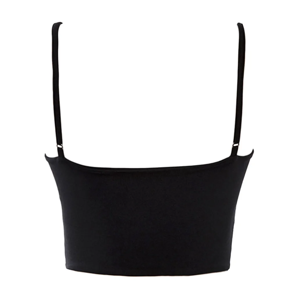 Женский сексуальный открытый металлический топ на бретелях спагетти Топ 2020|Топы|